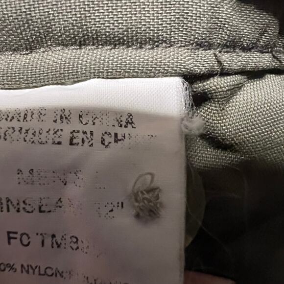 Columbia Pants Mens Large Convertible Zip Off Shorts Green Brown Nylon Hiking - Picture 12 of 13